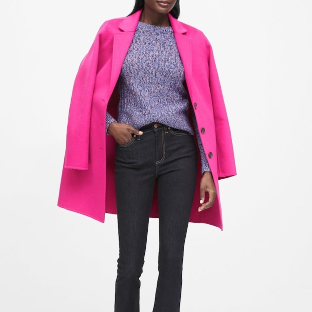 BR Marled Wool-Blend Sweater
